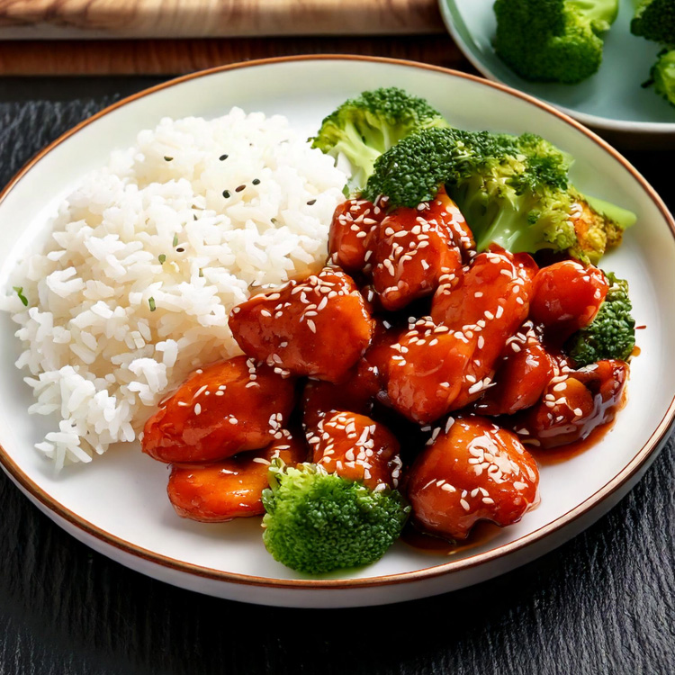 Handmade dumplings on a plate